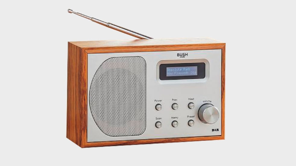 Argos DAB wooden radio